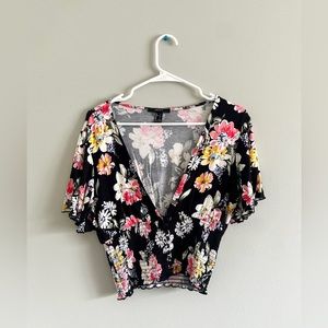 Floral Crop Top